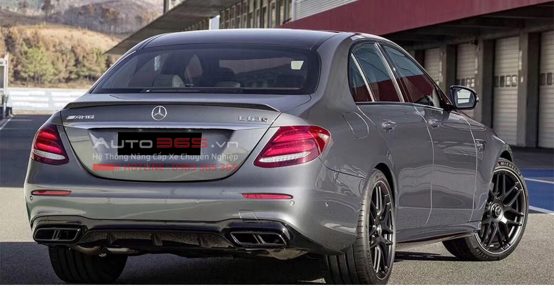 Lip Pô Mercedes E Class thành E63S AMG