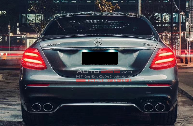 Lip Pô Mercedes E Class W213 thành E53 AMG