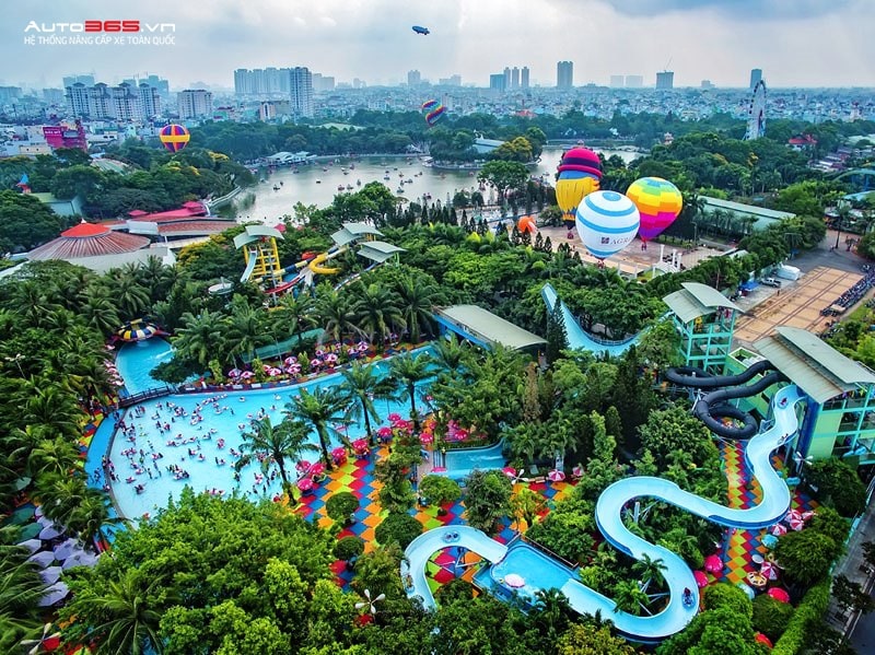 công viên nước đầm sen