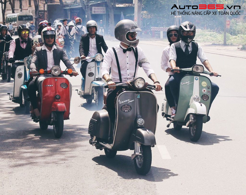 các dòng xe vespa