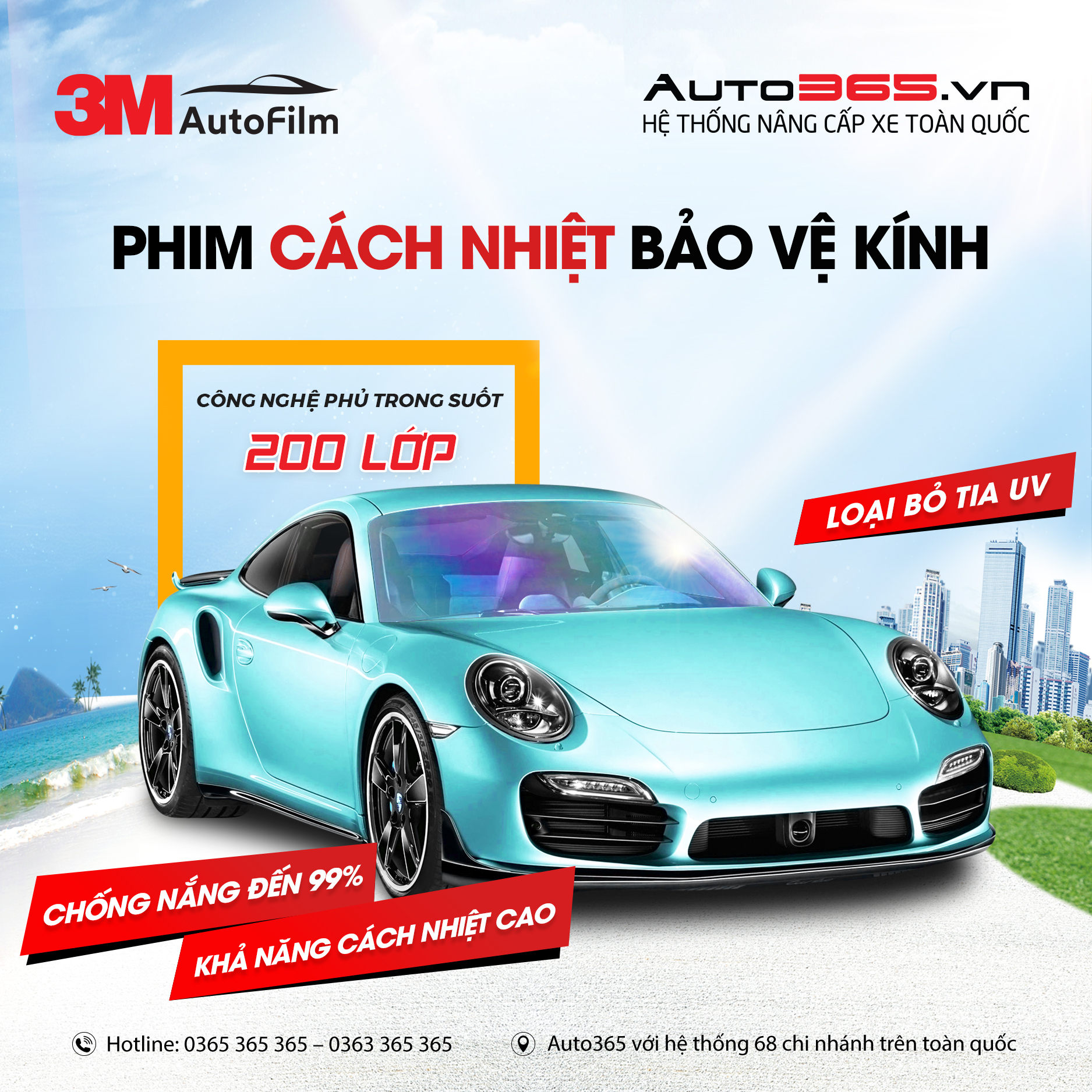 chắc năng của phim cách nhiệt 3m