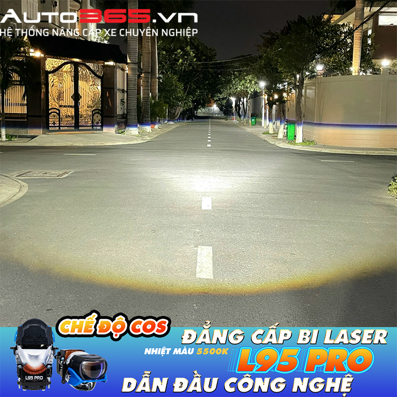 Ánh sáng “Cos” henvvei l95 pro xịn sò