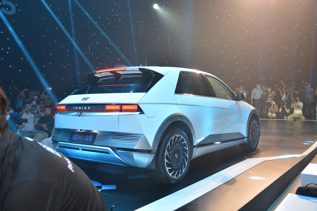 Hình IONIQ 5 tại triển lãm