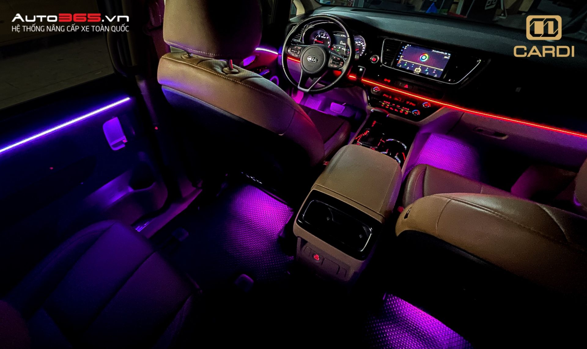 led viền cardi lắp được cho dòng xe nào