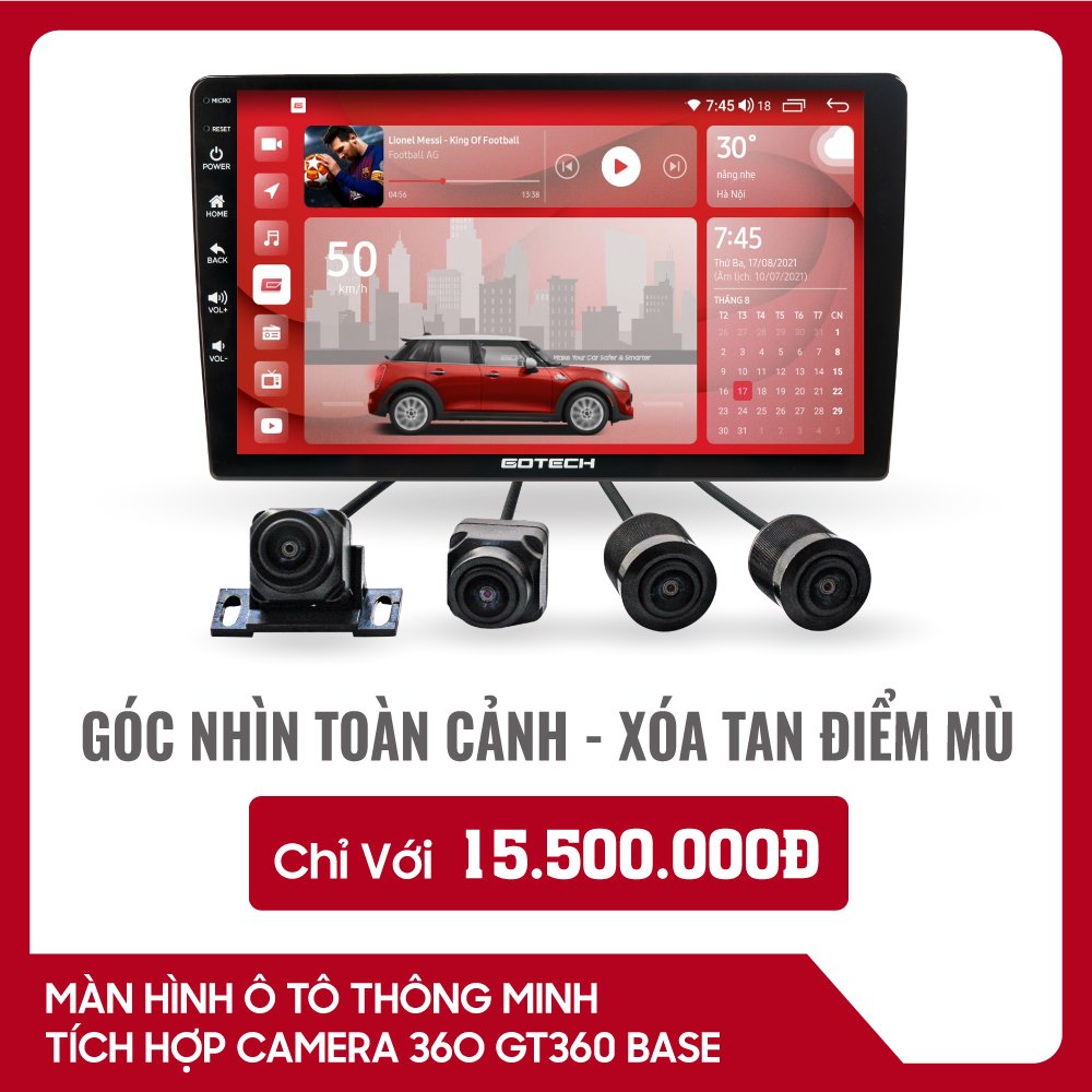 màn hình gotech gt360 base
