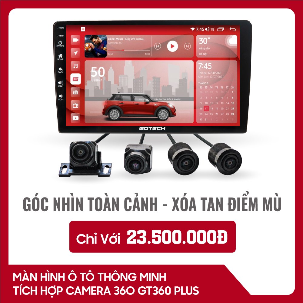màn hình gotech gt360 plus