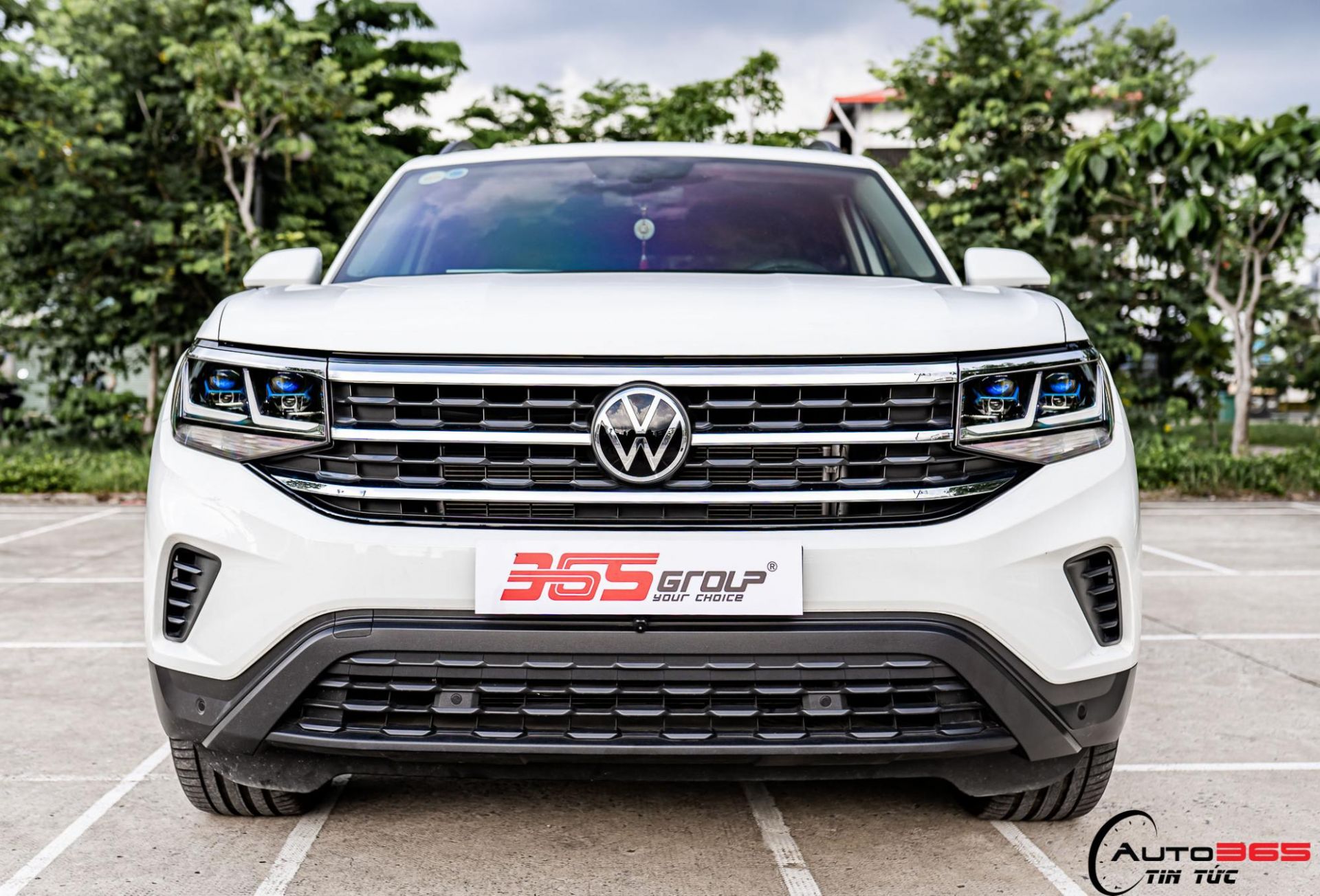 volkswagen độ đèn laser henvvei l92 pro