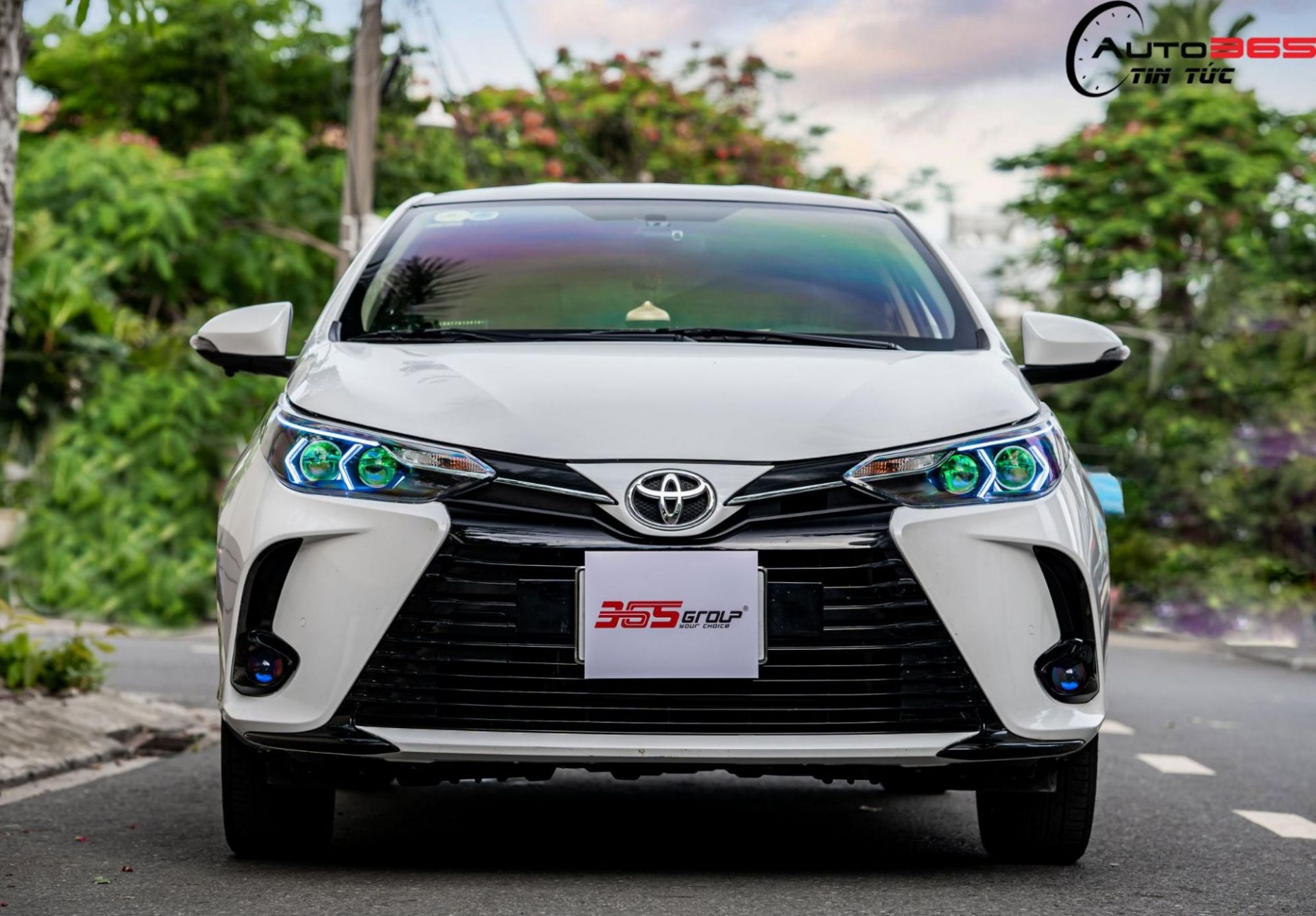 Toyota Vios với diện mạo mới mẻ khi nâng cấp đèn