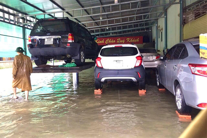 Kê kích lên vị trí cao