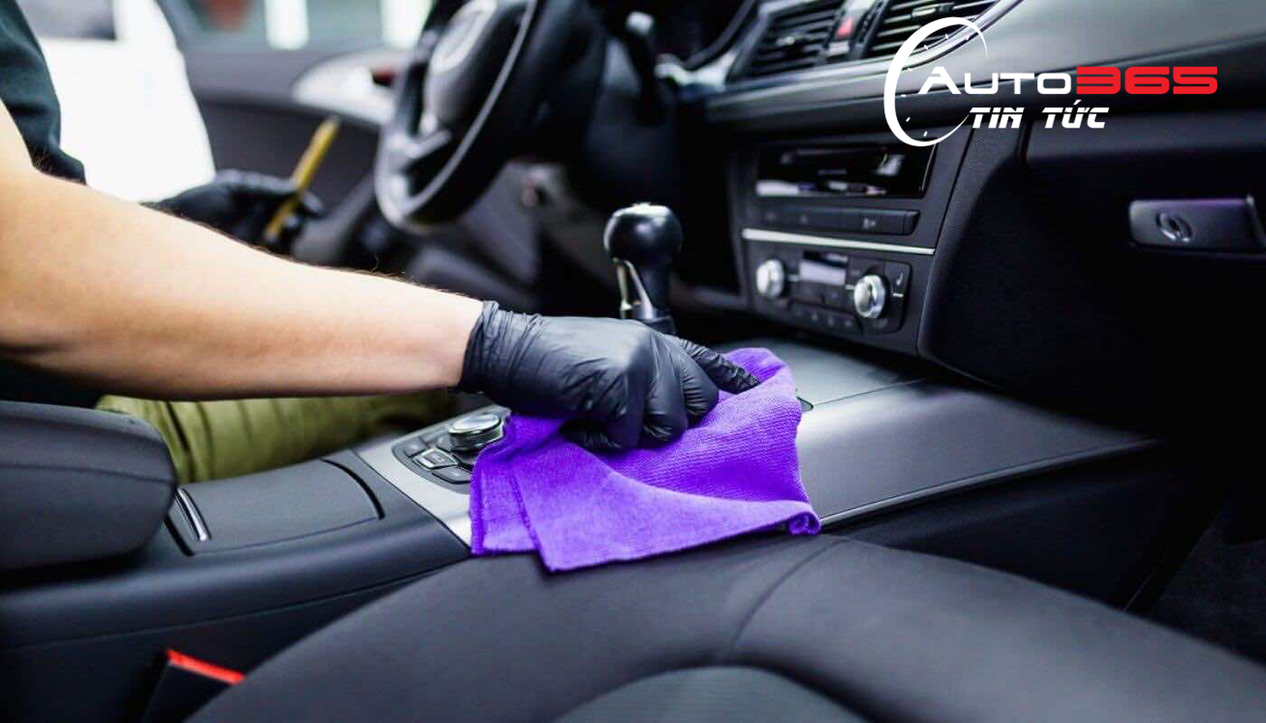 vệ sinh xe bị ngập nước đúng cách