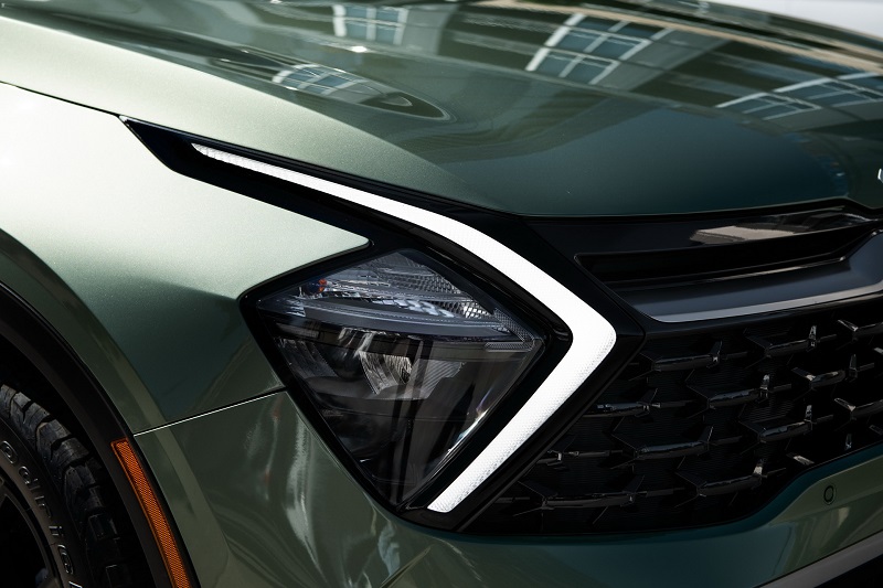cụm đèn pha kia sportage 2023