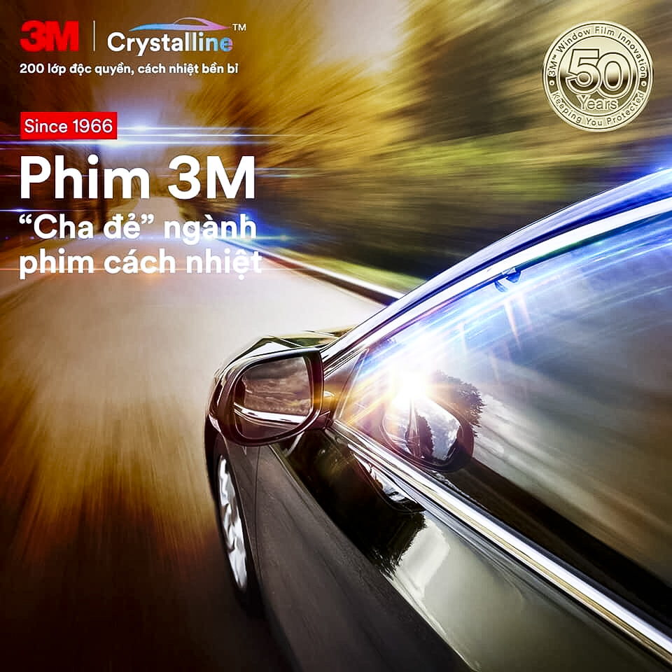 Phim cách nhiệt 3M thương hiệu cha đẻ của dòng phim cách nhiệt