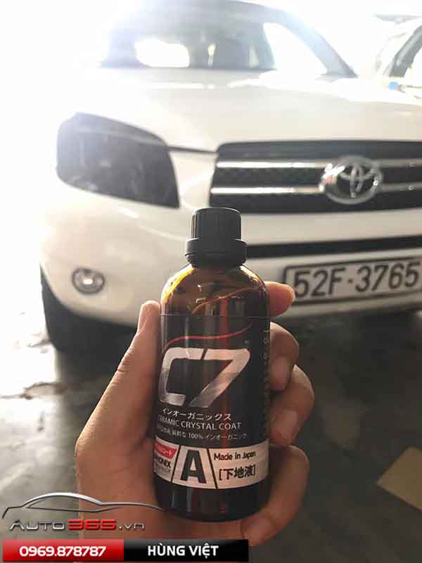 Phủ bóng sơn xe, giải pháp bảo vệ sơn an toàn