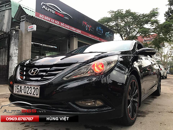 Sonata Hải Phòng nâng cấp ánh sáng- đi ăn tết xa