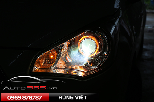 Mitsubishi attrage nâng cấp bi hella limited 2017