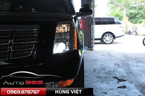 Cadillac Escalade nâng cấp bi xenon - ánh sáng đẳng cấp