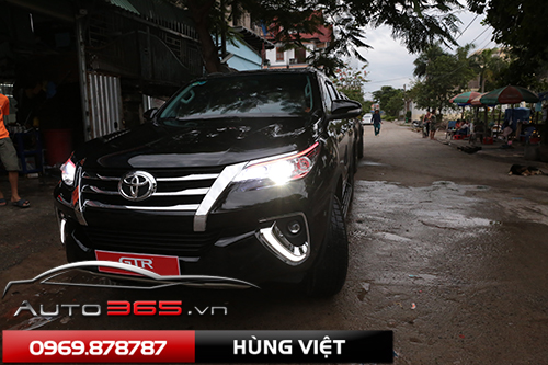 Toyota fortuner 2017 nâng cấp full bi gtr đèn led nội thất sang trọng