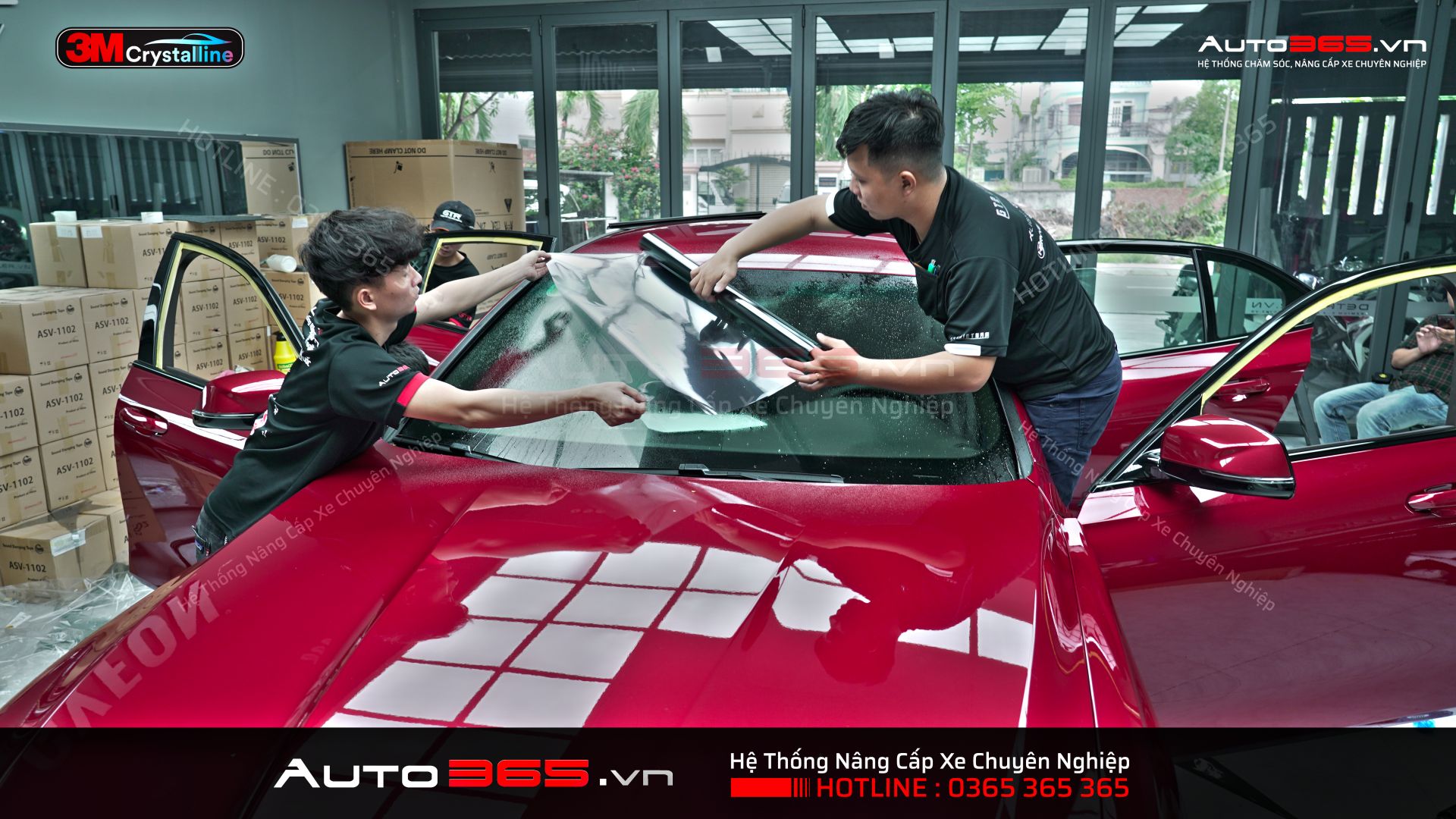 Dịch vụ dán phim cách nhiệt tại Auto365