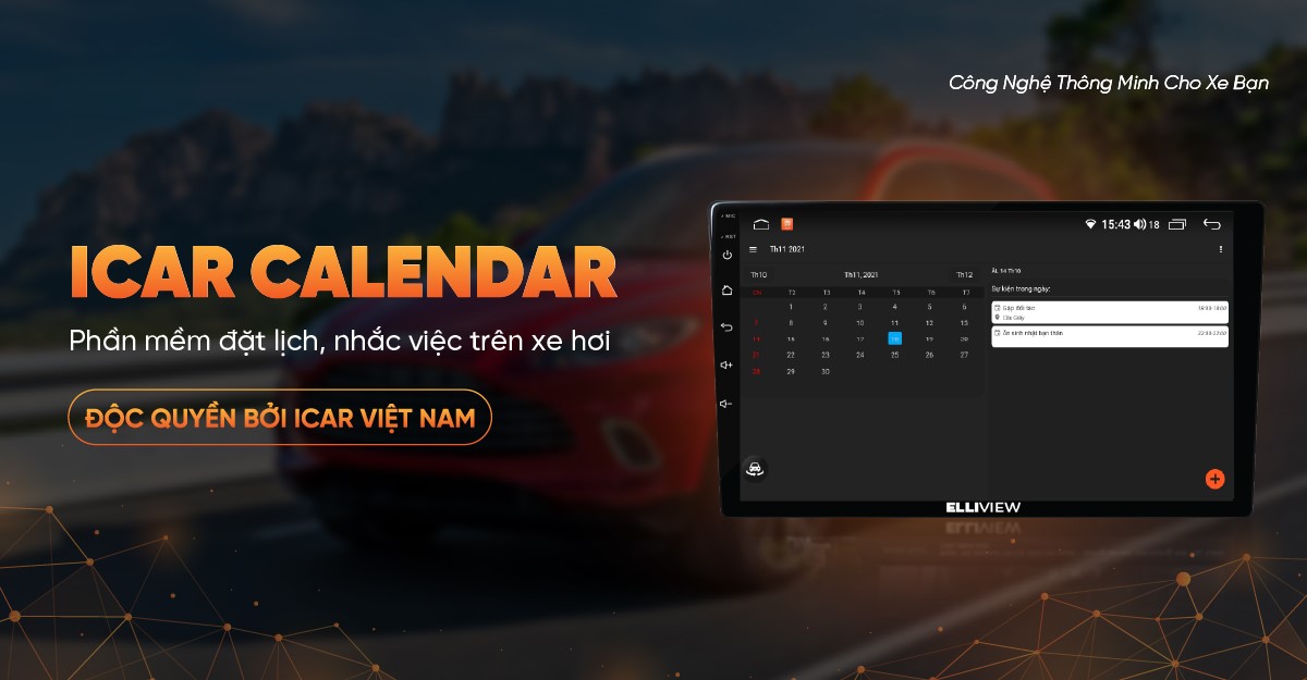 Màn hình android liền cam 360 ICAR Elliview S4 Basic 2024