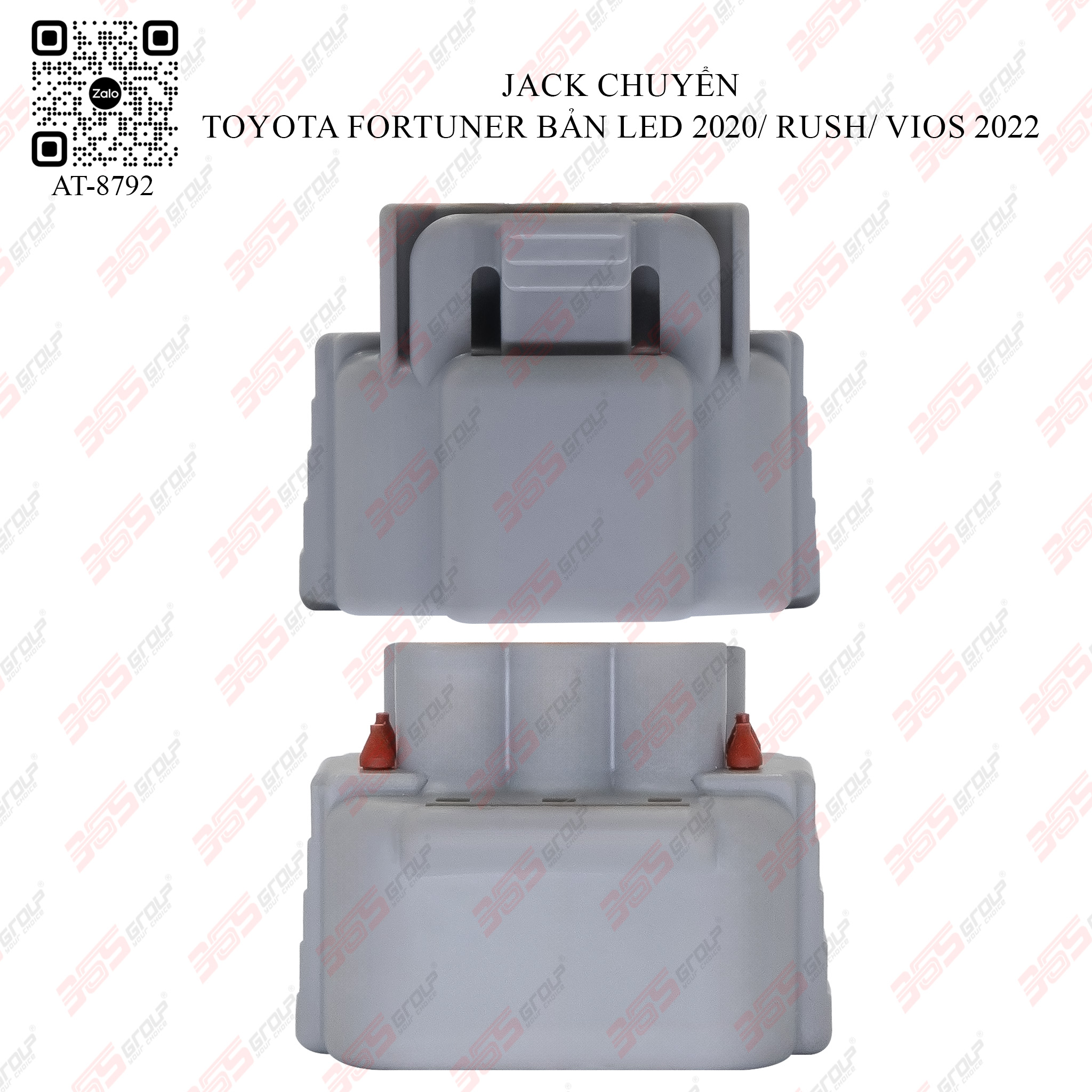 JACK CHUYỂN TOYOTA FORTUNER BẢN LED 2020 RUSH VIOS 2022