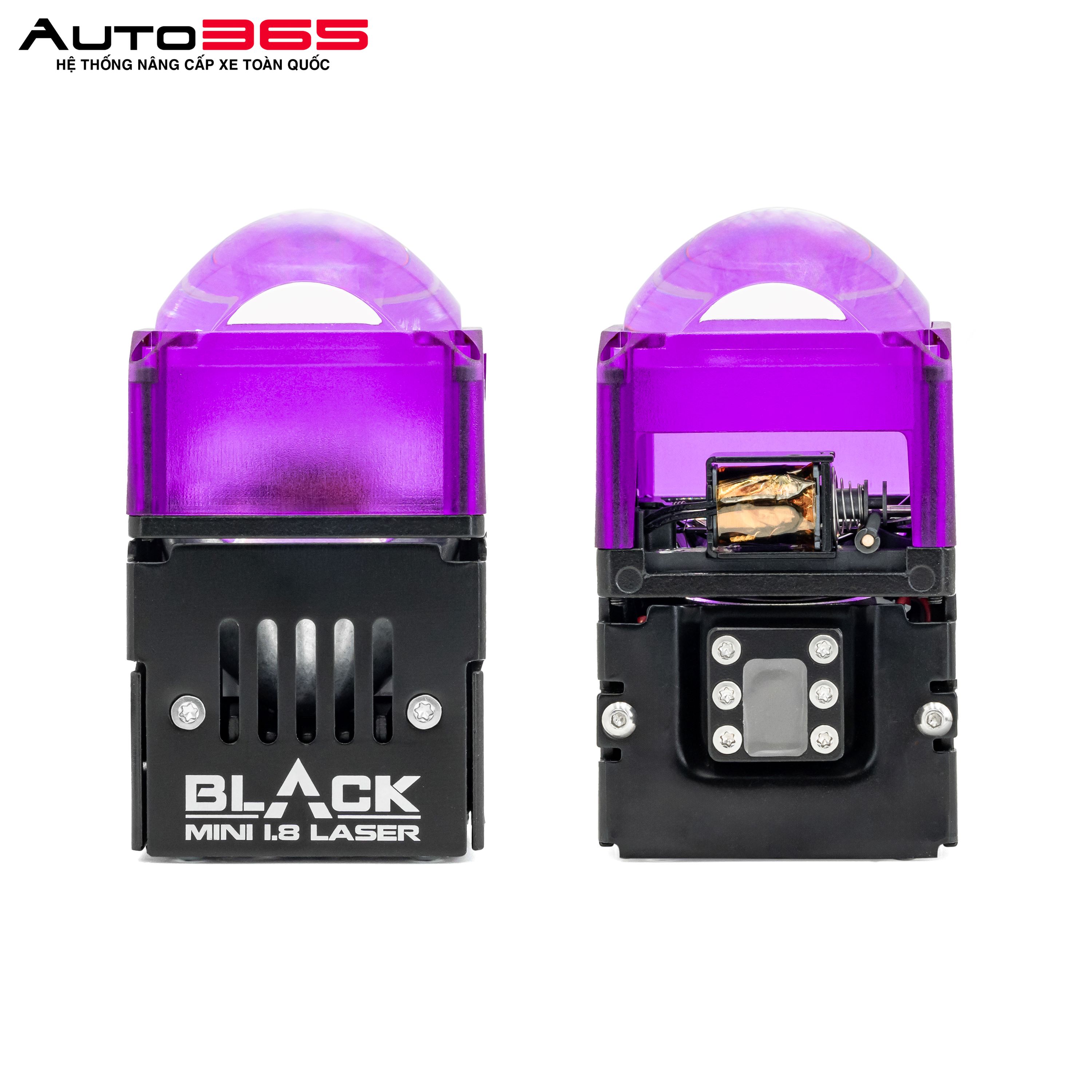 BI LASER TITAN MOTO BLACK MINI 1.8