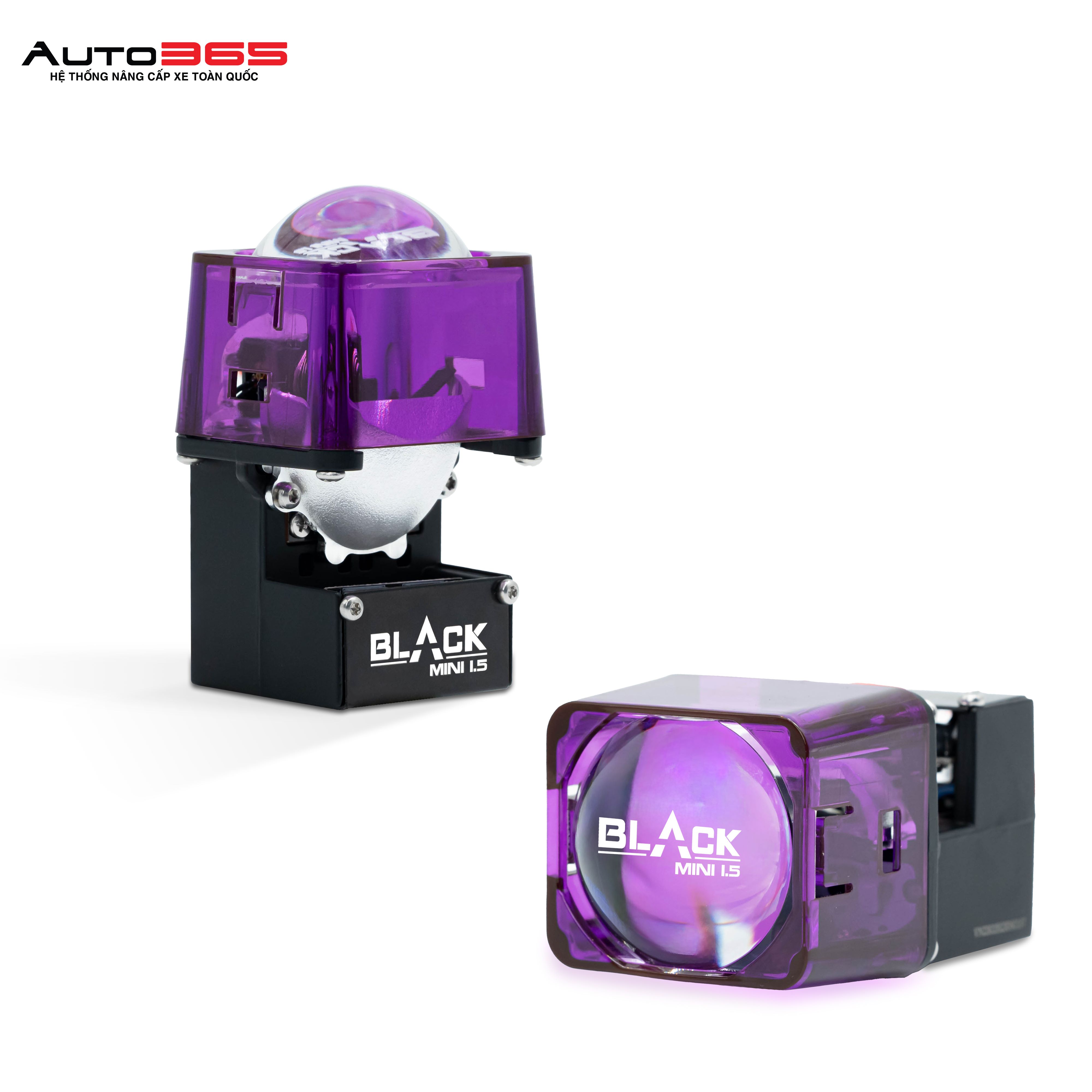 BI LED TITAN BLACK MINI 1.5 INCH