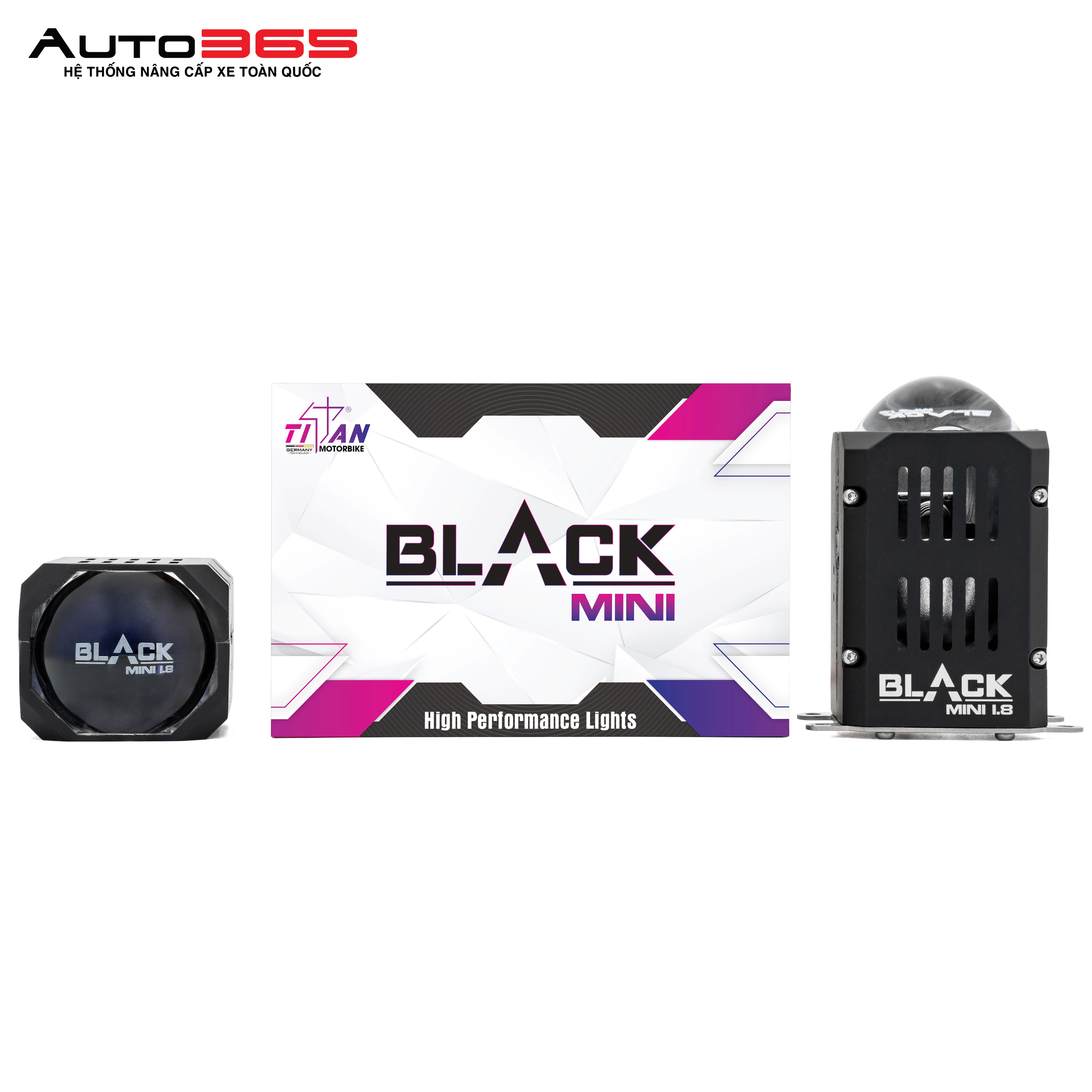 BI LED TITAN BLACK MINI 1.8 INCH (LẺ)
