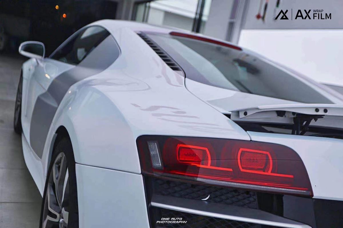 AX WRAP FILM DIAMOND WHITE PINK - MÀU TRẮNG KIM CƯƠNG ÁNH HỒNG