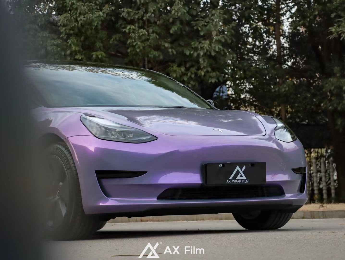 AX WRAP FILM FANTASTIC GREY PURPLE - MÀU XÁM TÍM FANTASTIC