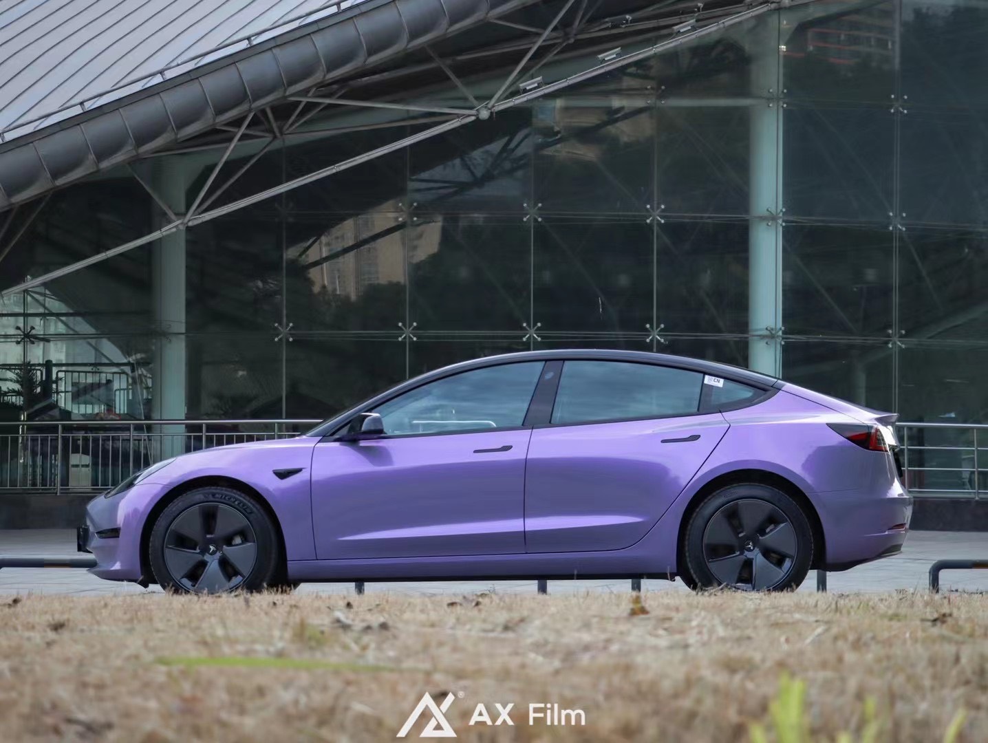 AX WRAP FILM FANTASTIC GREY PURPLE - MÀU XÁM TÍM FANTASTIC
