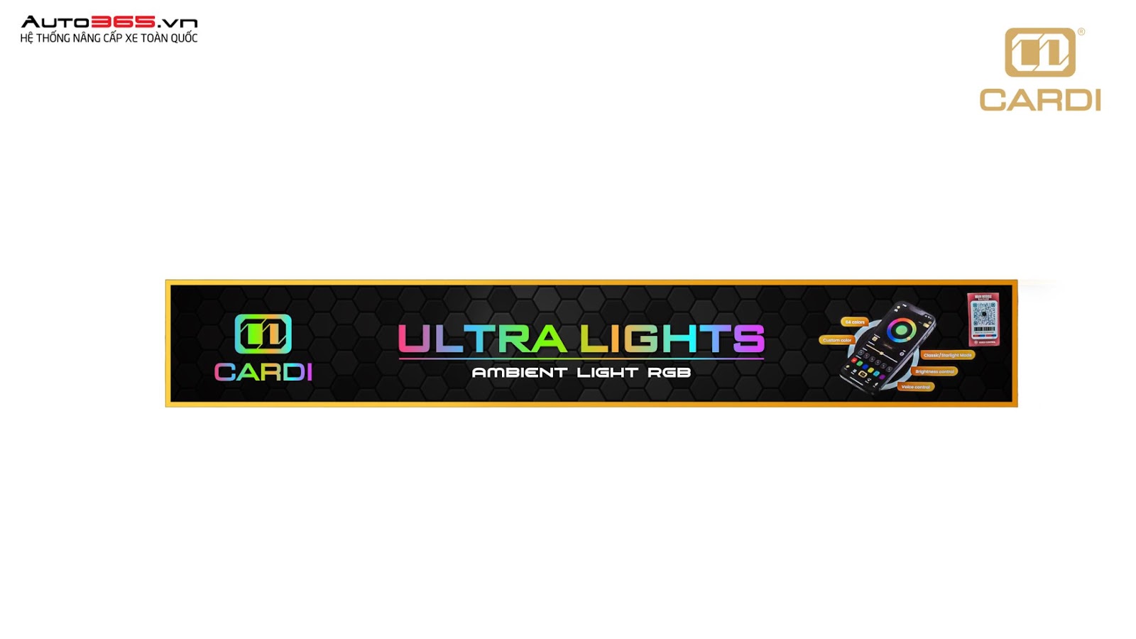 LED VIỀN NỘI THẤT CARDI ULTRA PRO