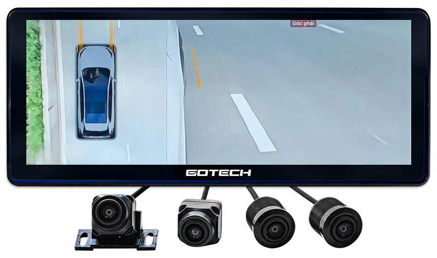 MÀN HÌNH Ô TÔ THÔNG MINH GOTECH GT12.3I 360