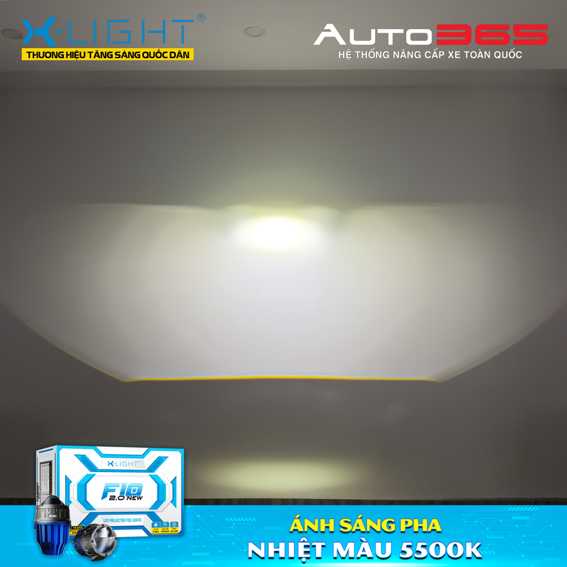 BI GẦM X-LIGHT F10 2.0 NEW