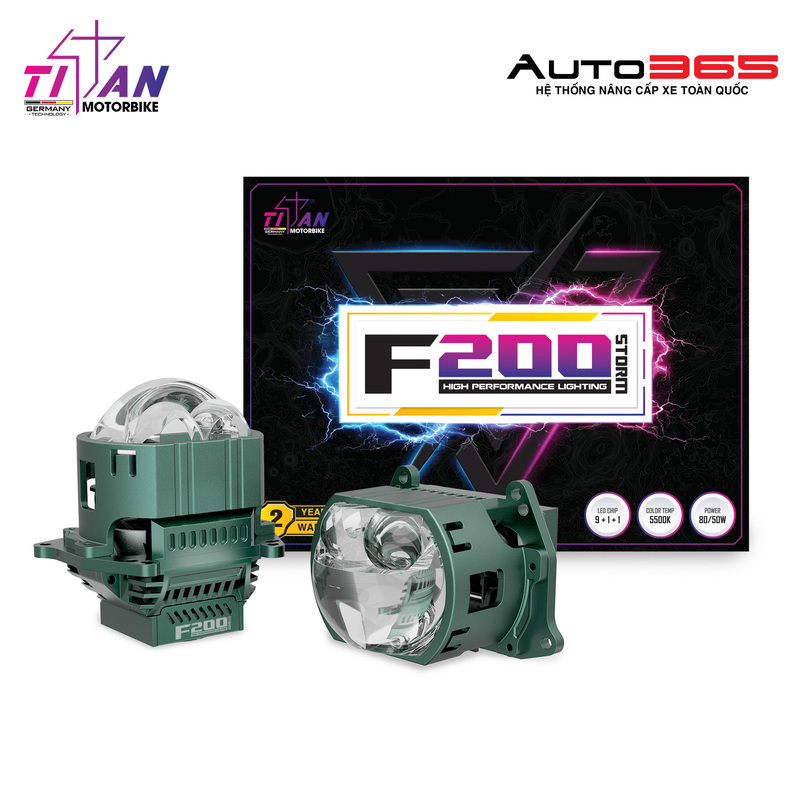BI LED TITAN MOTO F200 STORM