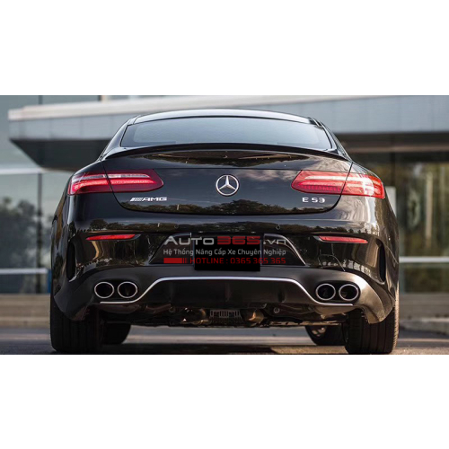 Lip pô Mercedes E Class Coupe w238 thành E53 AMG