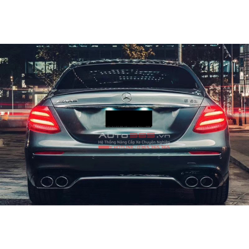 Lip Pô Mercedes E Class W213 thành E53 AMG