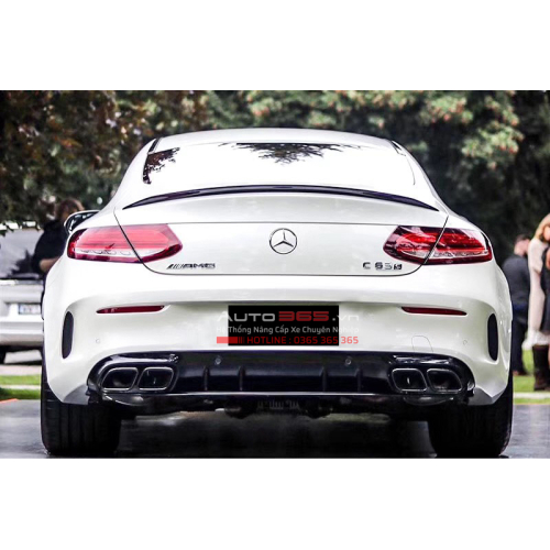 Lip Pô Mercedes C Class Coupe thành C63 AMG