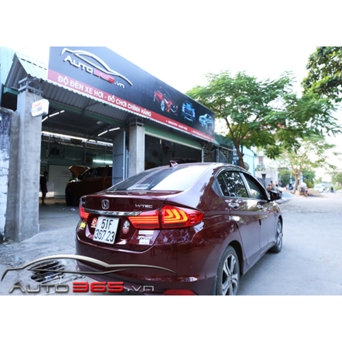 Độ đèn Hậu Honda City Sài Gòn
