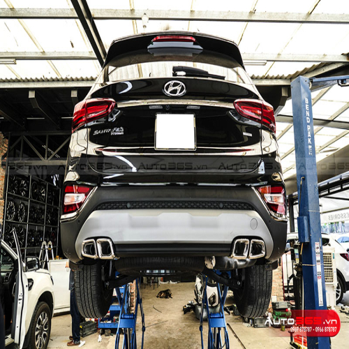 SANTAFE THAY ĐỔI CÔ PÔ AMG