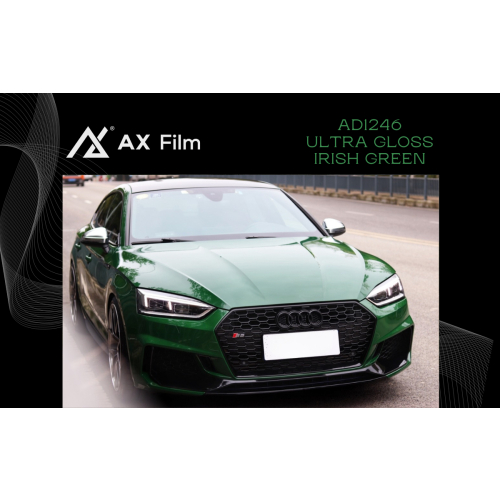 AX PPF/WRAP FILM ULTRA GLOSS IRISH GREEN – XANH AILEN SIÊU BÓNG AUDI S5