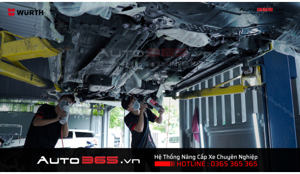 Tất tần tật về dịch vụ phủ gầm xe hơi