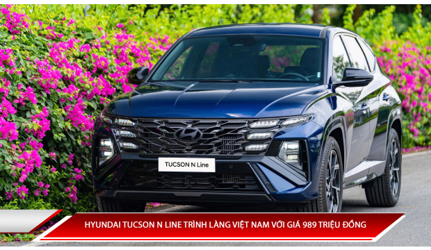 Hyundai Tucson N Line trình làng Việt Nam với giá từ 989 triệu đồng