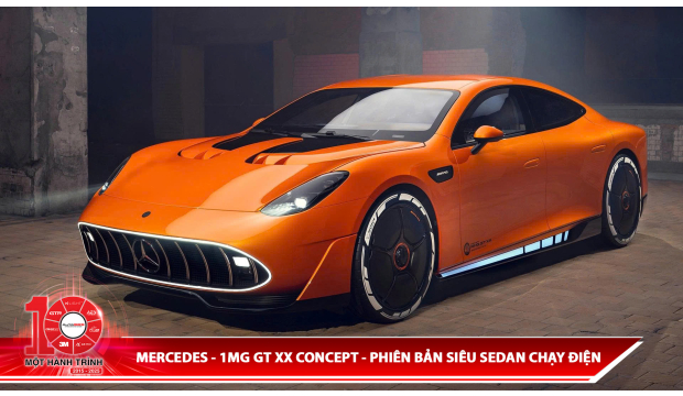 Mercedes-MG GT XX Concept - phiên bản siêu sedan chạy điện