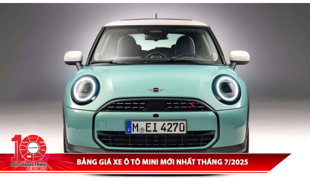 Bảng giá xe ô tô mini mới nhất tháng 7/2025