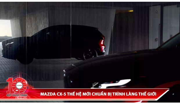 Mazda CX-5 thế hệ mới chuẩn bị trình làng Thế Giới