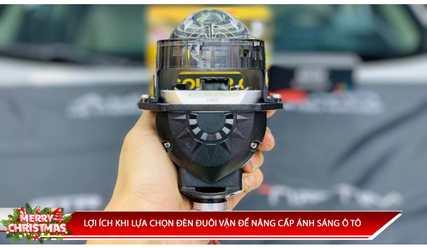 LỢI ÍCH KHI LỰA CHỌN ĐÈN ĐUÔI VẶN ĐỂ NÂNG CẤP ÁNH SÁNG Ô TÔ