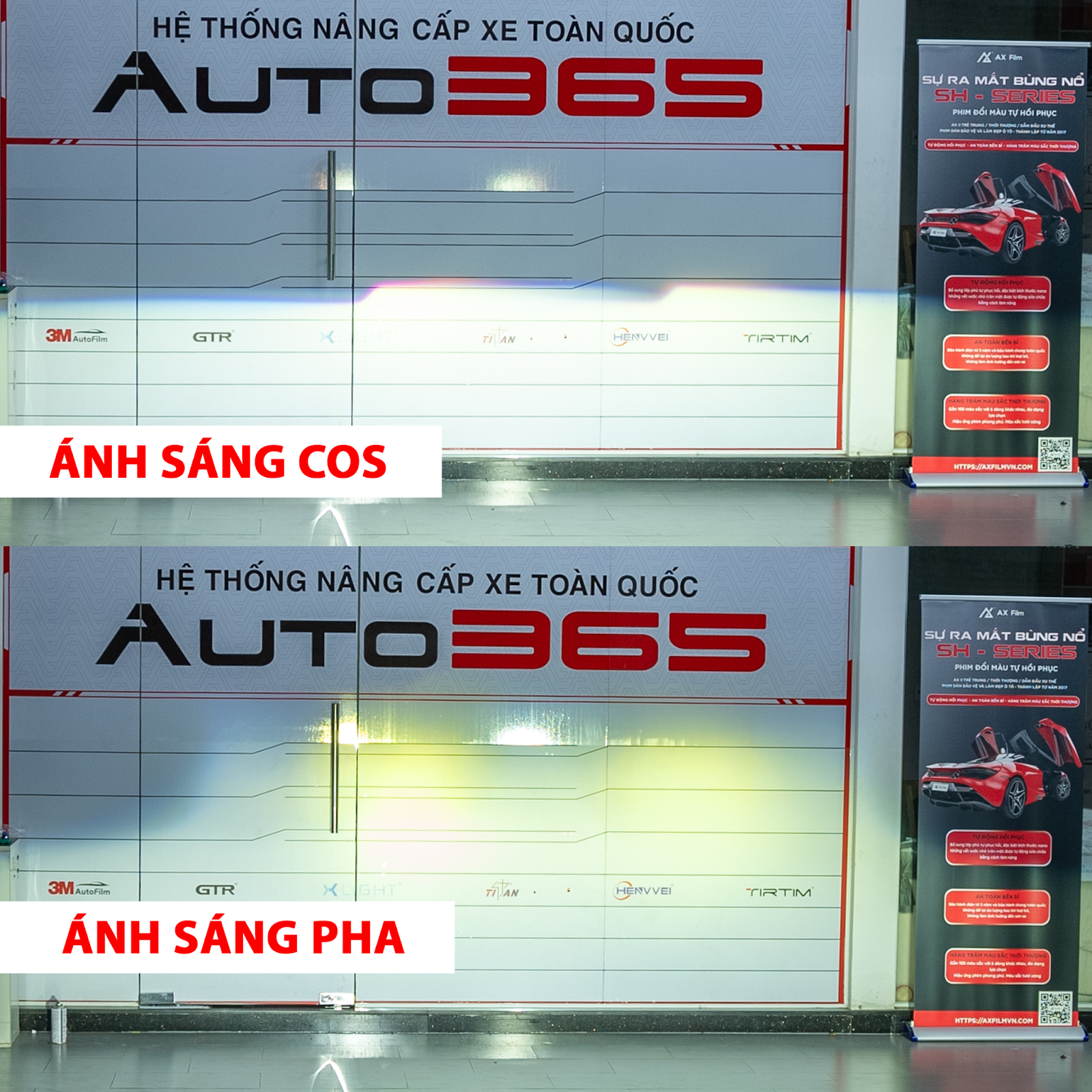 độ đèn xe ô tô thanh hóa