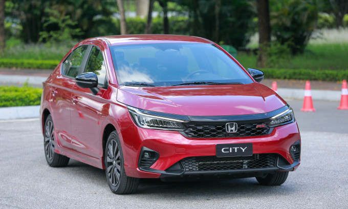 Honda City 2023 ra mắt tại Hà Nội ngày 4/7/2023. Ảnh: Lương Dũng