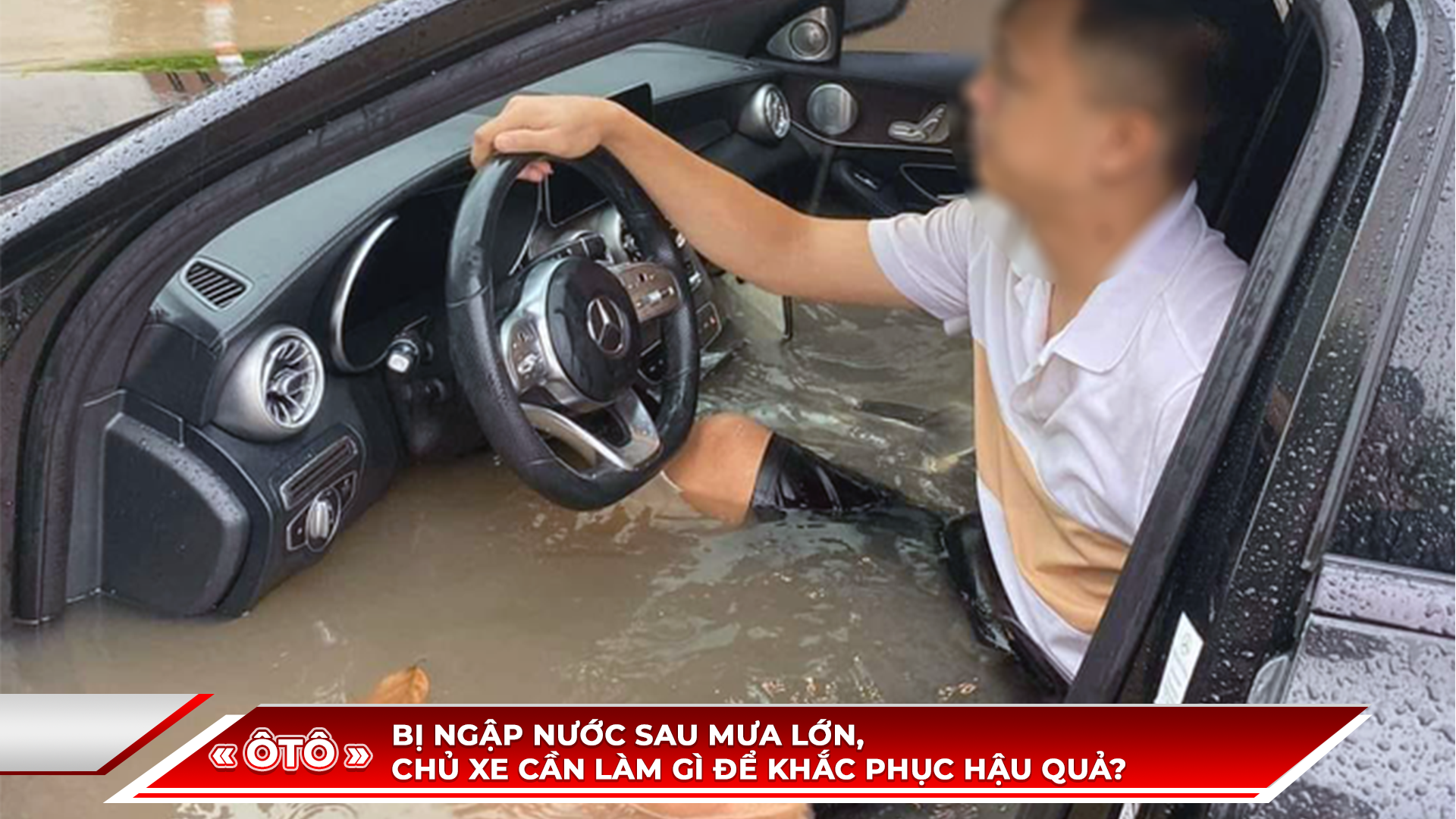 Ô tô bị ngập nước sau mưa lớn, chủ xe cần làm gì để khắc phục hậu quả? - 1