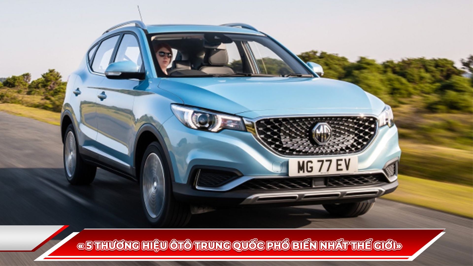 MG ZS EV tại Anh - mẫu xe điện bán được 20.679 chiếc trong quý I năm nay. Ảnh: MG